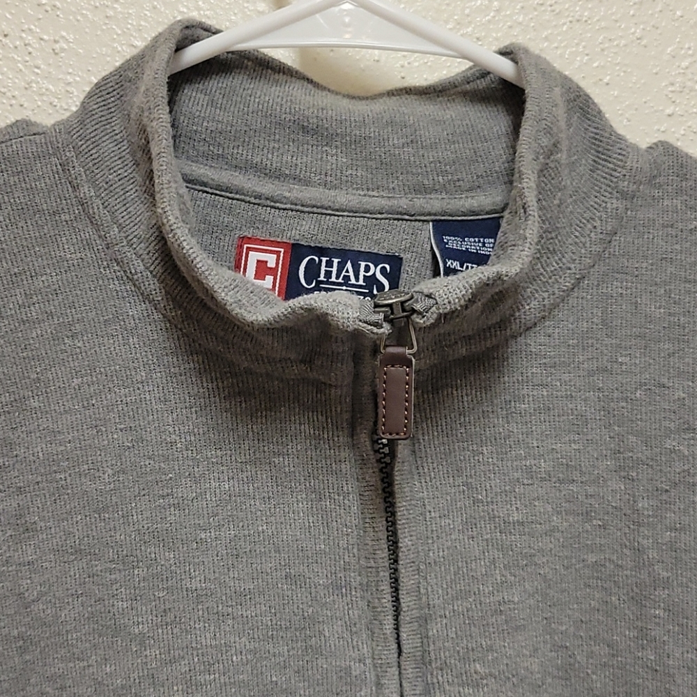 Chaps 1/4 Zip Pullover Sweatshirt - Picture 3 of 7